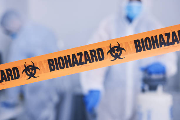 Professional Infectious Disease Decontamination technician working in Barnegat, NJ
